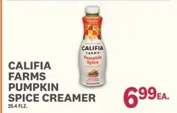 Kings Food Markets CALIFIA FARMS PUMPKIN SPICE CREAMER offer