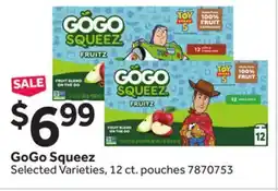 Stop&Shop GoGo Squeez offer
