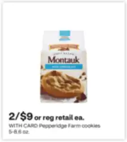 CVS Pepperidge Farm cookies 5-8.6 oz offer