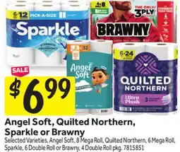 Stop&Shop Angel Soft, Quilted Northern, Sparkle or Brawny offer