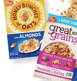 CVS Post 11-16 oz or Grape-Nuts cereal 20.5 oz offer