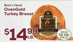 DeCicco & Sons Boar's Head OvenGold Turkey Breast offer
