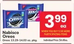 ACME Nabisco Oreos Oreos offer