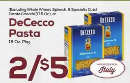 DeCicco & Sons DeCecco Pasta 16 Oz. Pkg offer