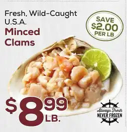 DeCicco & Sons Minced Clams offer