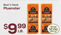 DeCicco & Sons Boar's Head Muenster offer