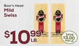 DeCicco & Sons Boar's Head Mild Swiss offer