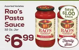 DeCicco & Sons Rao's Pasta Sauce offer