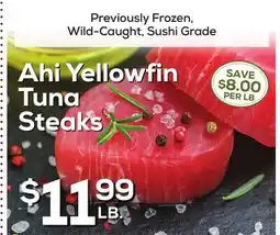 DeCicco & Sons Ahi Yellowfin Tuna Steaks offer