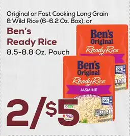 DeCicco & Sons Ben's Ready Rice (8.5-8.8 Oz. Pouch) offer