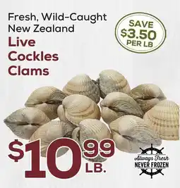 DeCicco & Sons Live Cockles Clams offer
