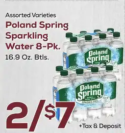 DeCicco & Sons Poland Spring Sparkling Water offer