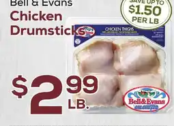 DeCicco & Sons Bell & Evans Chicken Drumsticks offer