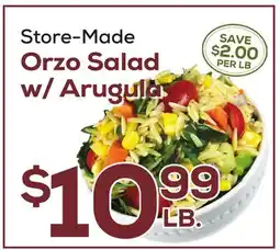 DeCicco & Sons Store-Made Orzo Salad w/ Arugula offer