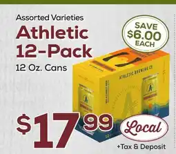 DeCicco & Sons Athletic 12-Pack offer