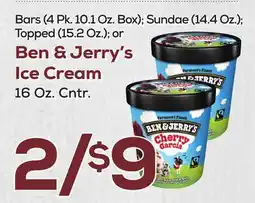 DeCicco & Sons Ben & Jerry's Ice Cream offer