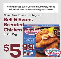 DeCicco & Sons Bell & Evans Breaded Chicken Tenders offer