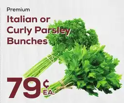 DeCicco & Sons Premium Italian or Curly Parsley Bunches offer