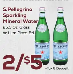 DeCicco & Sons S.Pellegrino Sparkling Mineral Water offer