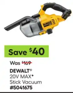 Lowe's 20V MAX+ Stick Vacuum offer