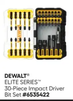 Lowe's ELITE SERIES 30-Piece Impact Driver Bit Set offer