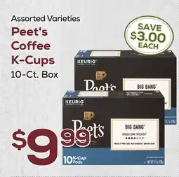 DeCicco & Sons Peet's Coffee K-Cups offer