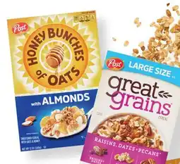 CVS Post 11-16 oz or Grape-Nuts cereal 20.5 oz offer