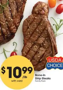Gerbes Bone-In Strip Steaks offer