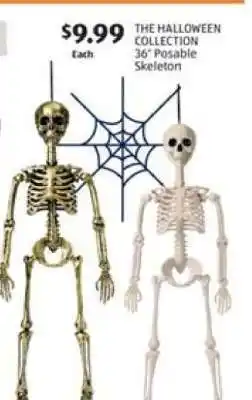 Aldi THE HALLOWEEN COLLECTION 36 Posable Skeleton offer