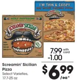 Gerbes Screamin' Sicilian Pizza offer