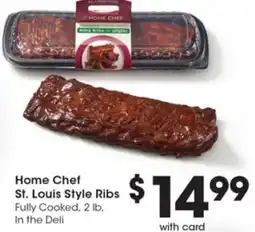 Gerbes Home Chef St. Louis Style Ribs offer
