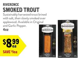 New Seasons Market Rivernce Smoked Trout offer