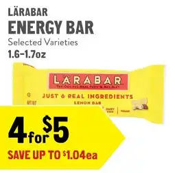 New Seasons Market Lärabar energy bar offer
