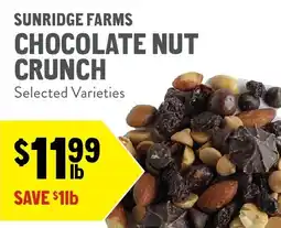 New Seasons Market Sunridge Farms Chocolate Nut Crunch offer