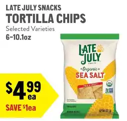 New Seasons Market Late July tortilla chips offer
