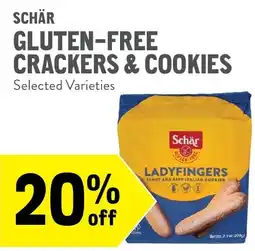 New Seasons Market Schär gluten-free crackers & cookies offer