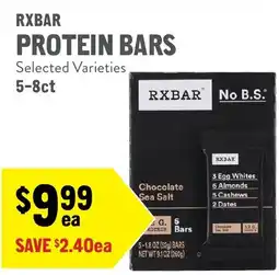 New Seasons Market Rxbar protein bars offer