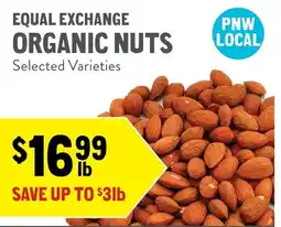 New Seasons Market Equal Exchange Organic Nuts offer