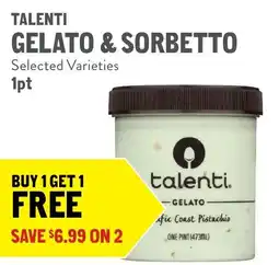 New Seasons Market Talenti gelato & sorbetto offer