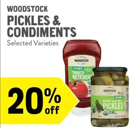 New Seasons Market Woodstock pickles & condiments offer