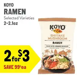 New Seasons Market Koyo ramen offer