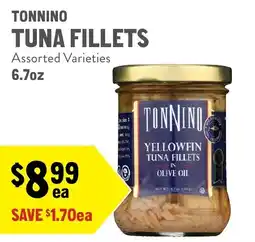 New Seasons Market TonNino yellowfin tuna fillets in olive oil offer