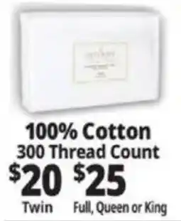 Ocean State Job Lot Savvy 100% Cotton Bedding offer