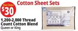 Ocean State Job Lot Cotton Sheet Sets offer