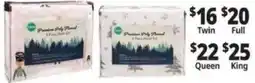 Ocean State Job Lot Twin Premium Poly Flannel 3-Piece Sheet Set offer