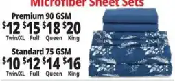Ocean State Job Lot Microfiber Sheet Sets offer