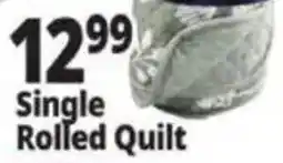 Ocean State Job Lot Single Rolled Quilt offer