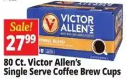 Ocean State Job Lot Victor Allen's Single Serve Coffee Brew Cups offer