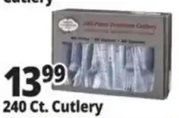 Ocean State Job Lot 240 Piece Premium Cutlery offer