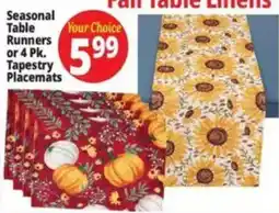 Ocean State Job Lot Fall Table Linens offer